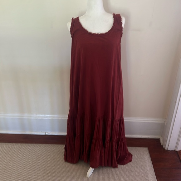 Caslon size L tea dress in burnt orange - dress it up or down - great condition! - Picture 1 of 2